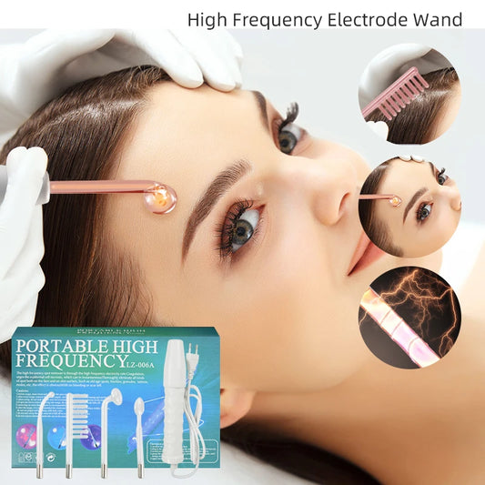 4in1 High frequency facial wand